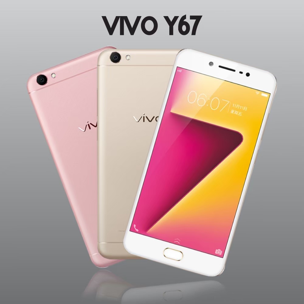 VIVO Y67 สมาร์ทโฟน เครื่องแท้ เครื่องใหม่ ราคาล้างสต๊อก มีประกัน Ram 4 Rom 32