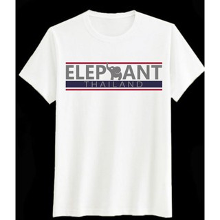 เสื้อช่องElephant Thailand สีขาว
