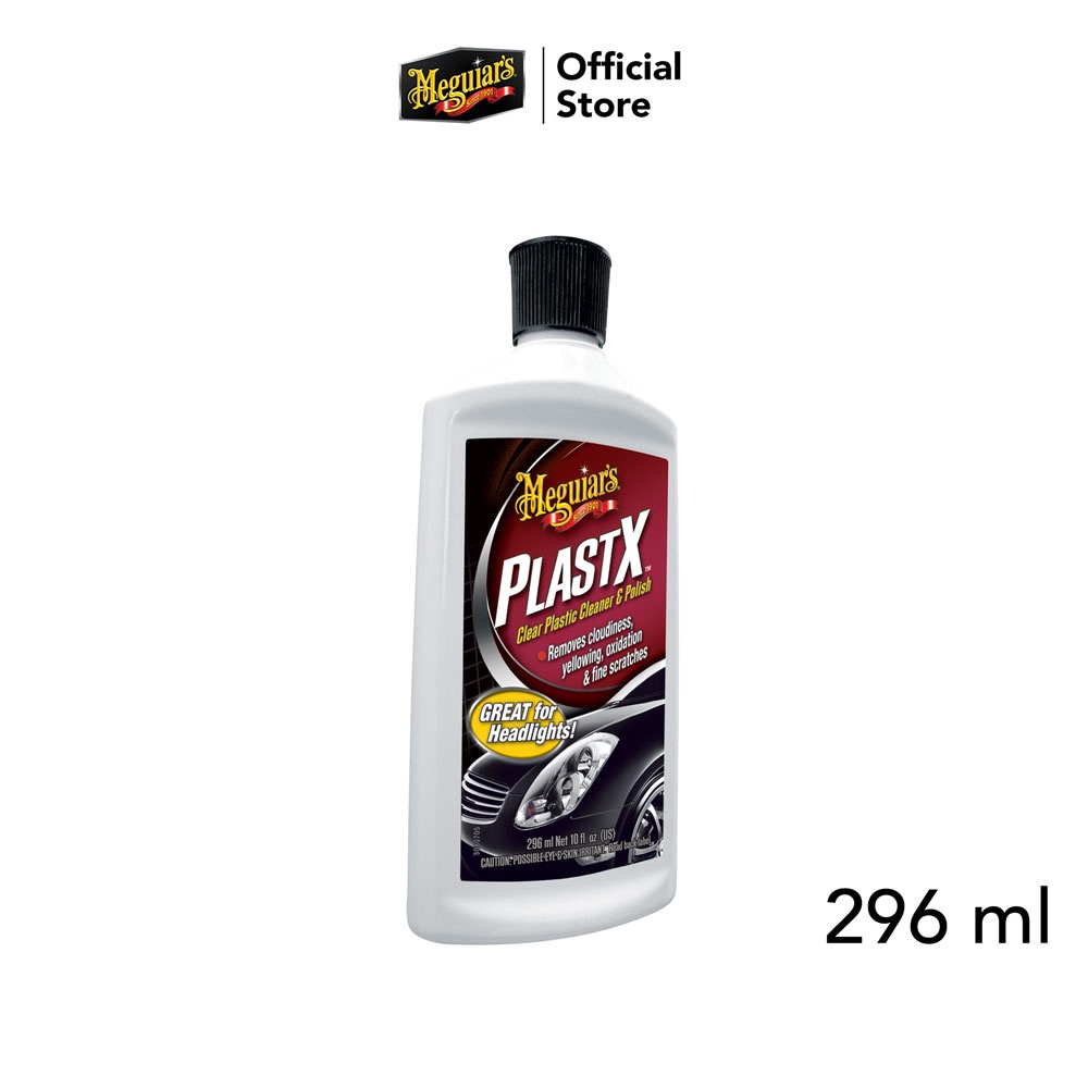 Meguiar's G12310 PlastX พลาสเอ็กซ์ น้ำยาฟื้นฟูสภาพผิวพลาสติก ขนาด 296 ml