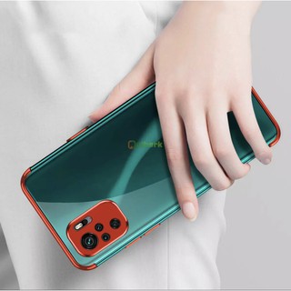 Case Xiaomi Redmi Note10  เคสนิ่ม เสี่ยวมี่ ขอบสีหลังใส เคสกันกระแทก สวยและบาง TPU CASE เคสซีลีโคน สินค้าใหม่ ส่งจากไทย