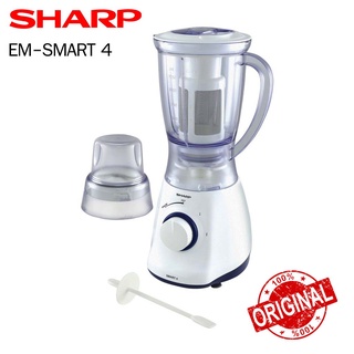 🔥พร้อมส่ง🔥 Sharp เครื่องปั่นอเนกประสงค์ 450 วัตต์ รุ่น EM-SMART 4 [ของแท้ 100%]