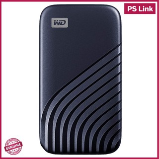 Western Digital WD My Passport SSD 1TB, Blue, Speed Up To 1050 MB/S (External SSD เอสเอสดีพกพา M.2) (WDBAGF0010BBL-WESN)