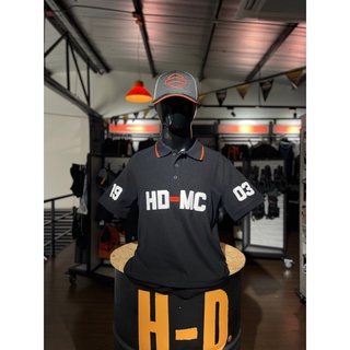 เสื้อเชิ้ต HARLEY-DAVIDSON HD-MC 1903 Polo Knit Shirt