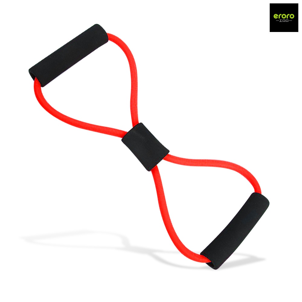 ERORO ยางยืดเลข 8 เล่นโยคะ ยางยืดบริหารร่างกาย บริหารกล้ามเนื้อ ออกกำลังกาย โยคะ