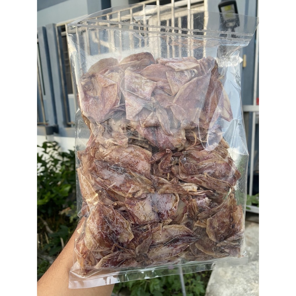 หมึกผ่าจืด หมึกผ่าร่วงจืด  น้ำหนัก 500 กรัม #ร้านแม่แขทะเลแห้ง ราคา ถูกที่สุด ดีลบีเคเค แกลเลอรีภาพที่ 2