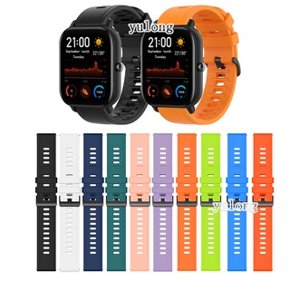 สายนาฬิกาข้อมือซิลิโคน สําหรับ Huami Amazfit GTS2 GTS4 mini GTS3 GTS2e Neo GTS 2 3 4 2e