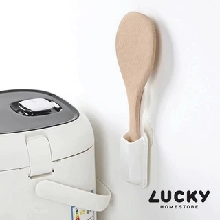 LUCKY HOME ที่เก็บทัพพีตักข้าวและทัพพีตักข้าว R-2358/R-2360