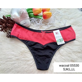 Wacoal (วาโก้) อ่านรายละเอียด‼️👇 Size S,M,L,LL ชุดชั้นใน/กางเกงชั้นในทรงจีสตริง(G-string) 05530