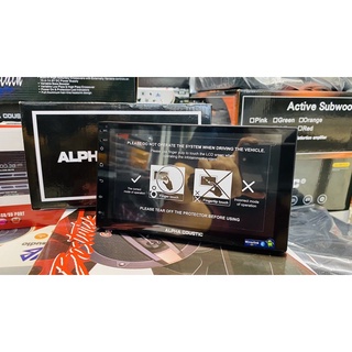 Alpha Coustic Android จอแอนดรอย อัลฟ่า คูสติก 2 Din 7 นิ้ว