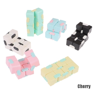 (Cherry) Edc Infinity Cube ของเล่นบรรเทาความเครียด