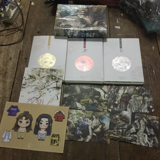 ห้ามกด รอลูกค้ากด box set ฤาบุรุษมิอาจครวญ+ปรมาจารย์ลัทธิมาร