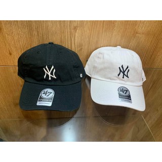 หมวก NY งานป้าย🧢 (พร้อมส่ง)💨 🌈มี 2 สี ดำ-ขาว