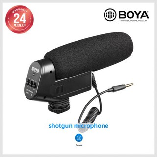 Boya BY-VM600 shotgun microphone ไมค์ติดหัวกล้อง ไมค์ช็อตกัน ของแท้ ประกันศูนย์Boyaไทย 1 ปี