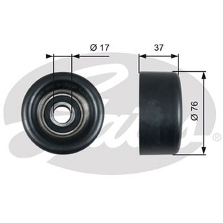 ลูกรอกสายพานหน้าเครื่อง HONDA ACCORD Gen7 G7 CIVIC FD CR-V Gen2 Gen3 Gen4 ODYSSEY STEPWAGON K20A 2.0 K24A K24Z 2.4 76MM