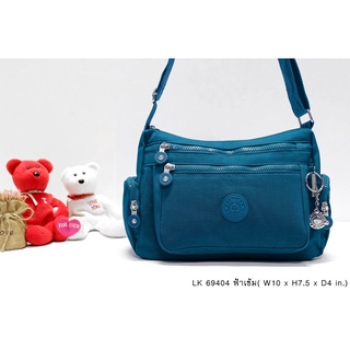 LK กระเป๋าผ้าร่มกันน้ำ สไตล์คิปลิงค์ สปอร์ตดีไซด์ (6 ช่องซิป…