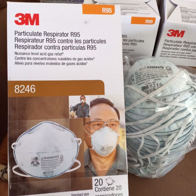 3M 8246 R95 Respiratory Protection