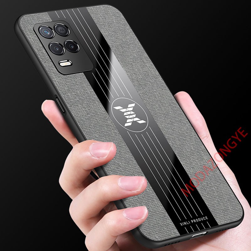 Realme 8 5g เคส พลาสติกแบบแข็ง Shockproof Phone Case Back Cover Realme 