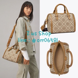 พรีฯ​TORY BURCH T MONOGRAM JACQUARD BARREL