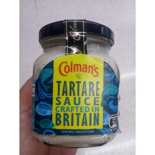 ( พร้อมส่ง )Colmans Tartare Sauce  ซอส โคลแมน 144 กรัม