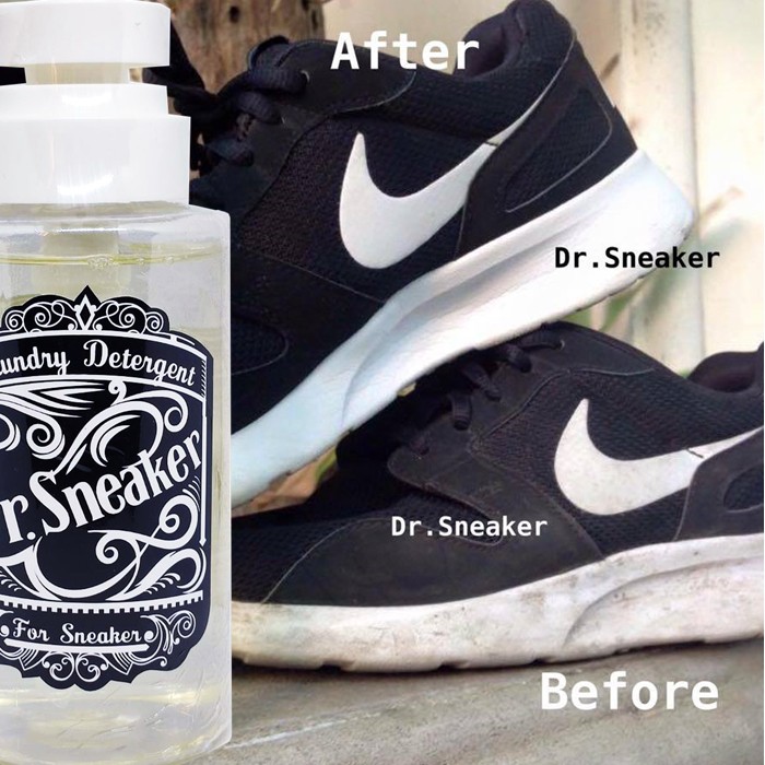 Dr.Sneaker น้ำยาซักรองเท้า เลือก สั่งได้ด้านใน