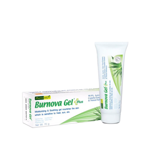 exp 08/24 Vitara Burnova gel plus 25g 70g เจลว่างหางจระเข้ vx ไวทาร่า เจล เบอร์นโนว่า