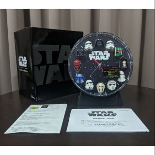 💀🔥🌑 Star Wars สตาร์วอร์ส นาฬิกาปลุก Alarm Clock rare!