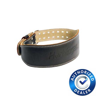 Harbinger |  เข็มขัดฟิตเนส 4" Padded Leather Belt