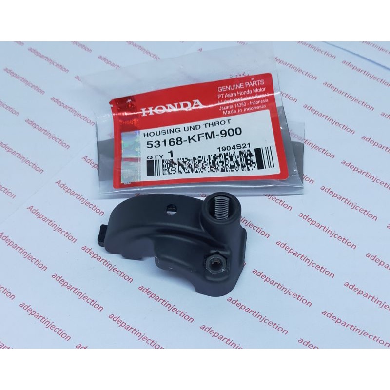 HOUSING UND THROT 53168-KFM-900 LOWER สายแก๊ส HOUSING BeAT FI Kharisma Supra X 125 Spacy FI Revo Var