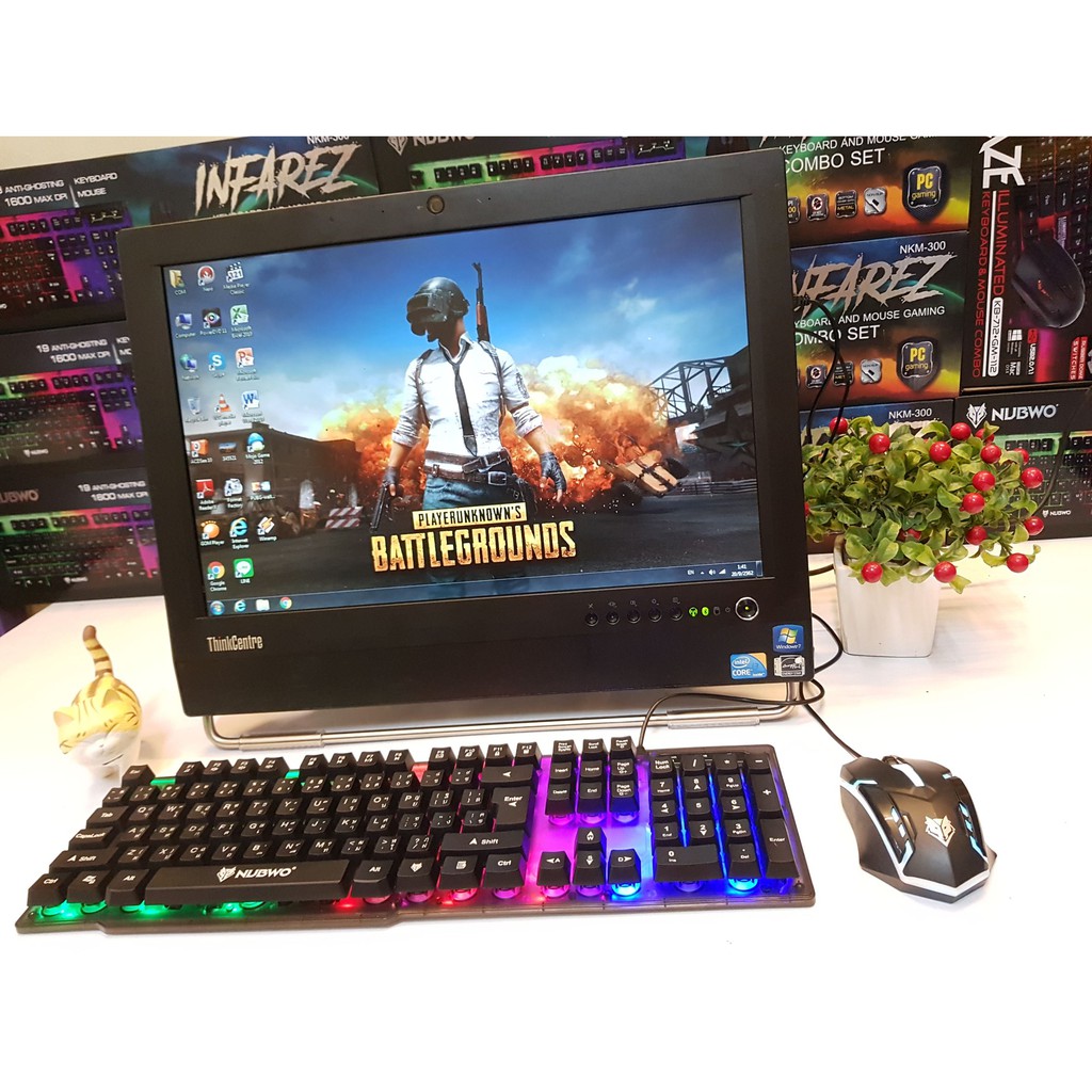 คอมพิวเตอร์ All in one AIO Lenovo core i5 gen3 ram4 #8