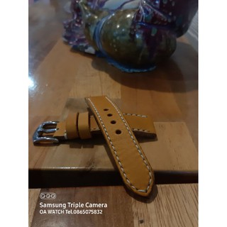 สายนาฬิกาหนังแท้hand made ปลีกส่ง มีเก็บเงินปลายทาง