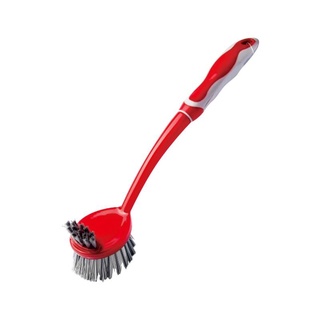 แปรงขัดอเนกประสงค์ รุ่น D130014 ขนาด 30 ซม. สีแดง - เทา แปรงขัดอเนกประสงค์ Multipurpose Brush Model D130014 Size 30 CM.