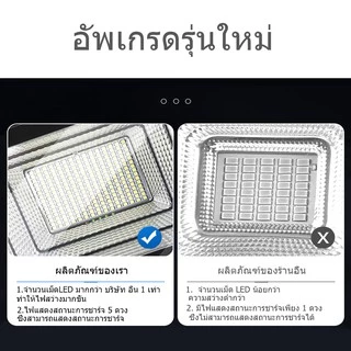 【ซื้อ 1 แถม 1】JD Solar Light 800W/600Wไฟโซล่าเซลล์ โซล่าเซลล์ ไฟled ไฟสปอร์ตไลท์ Solar Cell