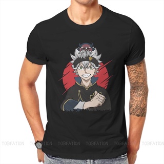 เสื้อยืดคอกลม ผ้าฝ้าย ขนาดใหญ่ พิมพ์ลายอนิเมะ Black Clover Asta สไตล์วินเทจ แฟชั่นฤดูร้อน สําหรับผู้ชายS-5XL