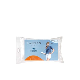 SANTAS หมอนหนุน Dacron® Hollofil™ ขนาด 19 X 29 สีขาว หมอน หมอน เครื่องนอน บ้าน