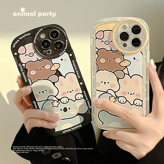 เคสโทรศัพท์มือถือแบบนิ่ม TPU ใส กันกระแทกสี่มุม สําหรับ iPhone 13 13pro 13prm 11 7Plus 8Plus Xr XS 13 12 Pro Max