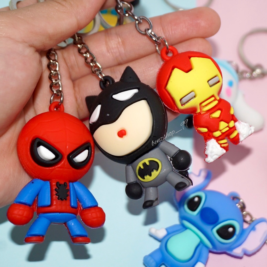 พวงกุญแจการ์ตูน สุดน่ารัก พวงกุญแจ ห้อยกระเป๋า ของขวัญ พร้อมส่ง