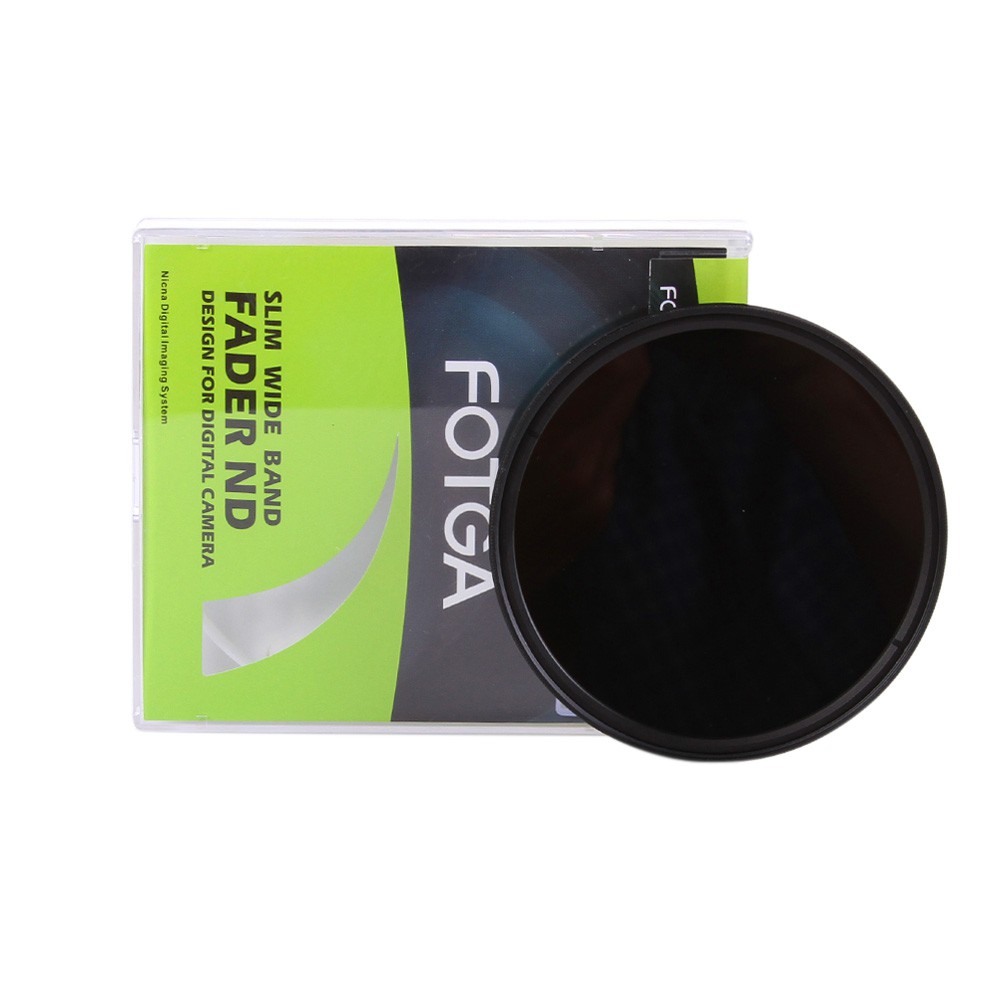 FOTGA 46mm Variabler Graufilter Vario ND Fader Filter Verstellbar ND2 to ND400