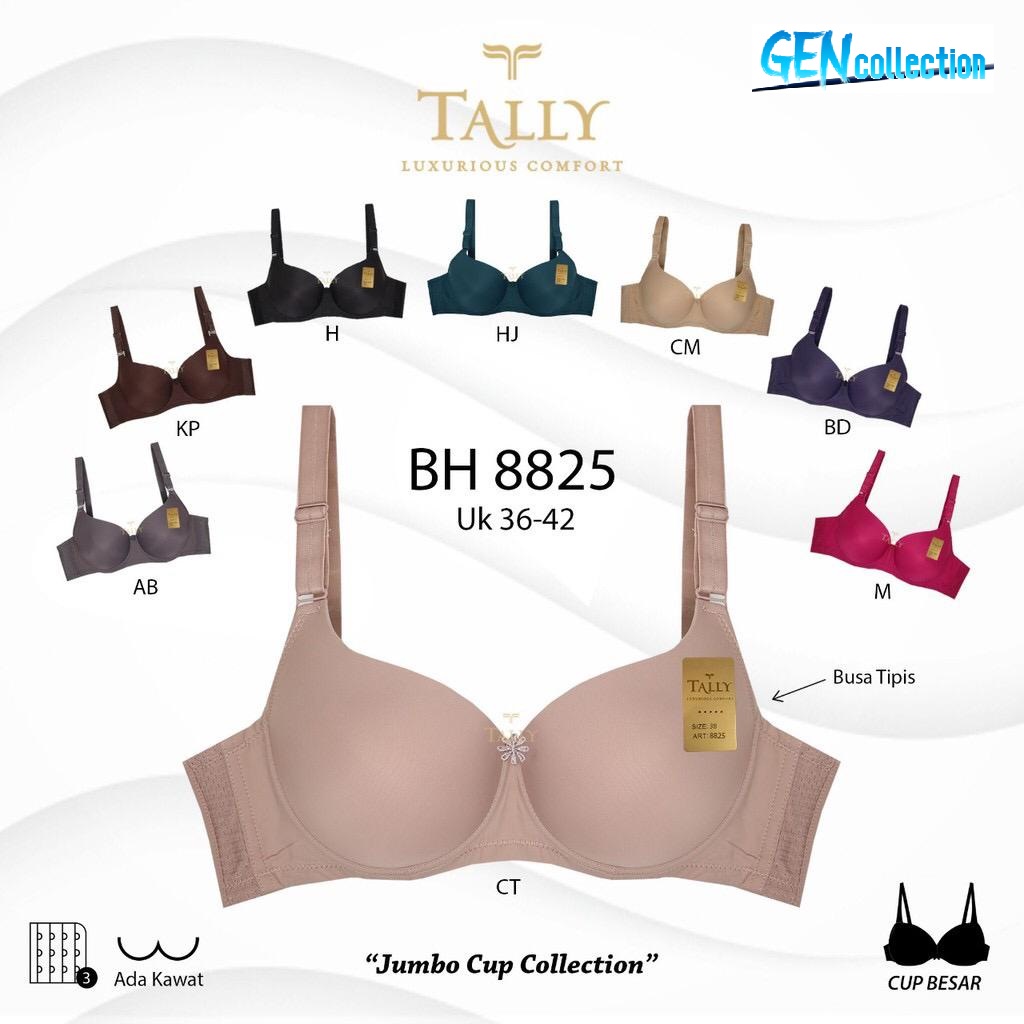 Bh SCALEN by Tally Jumbo Cup D BRA ขนาดใหญ่พร้อมลวดโฟมบาง Original Size 36 38 40 42 SCALEN 8825