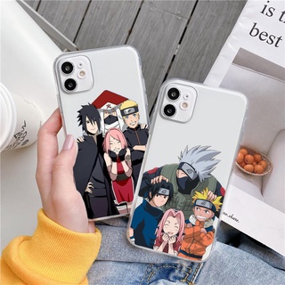 เคสโทรศัพท์มือถือ แบบใส ลายการ์ตูนนารูโตะ Hatake Kakashi สําหรับ iphone 6 6s 7 X XS XR XSMax 11pro 12 pro 13 promax