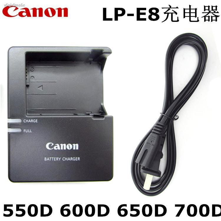 ✘☏CANON EOS 550D 600D 650D 700D เครื่องชาร์จแบตเตอรี่กล้อง SLR LP-E8