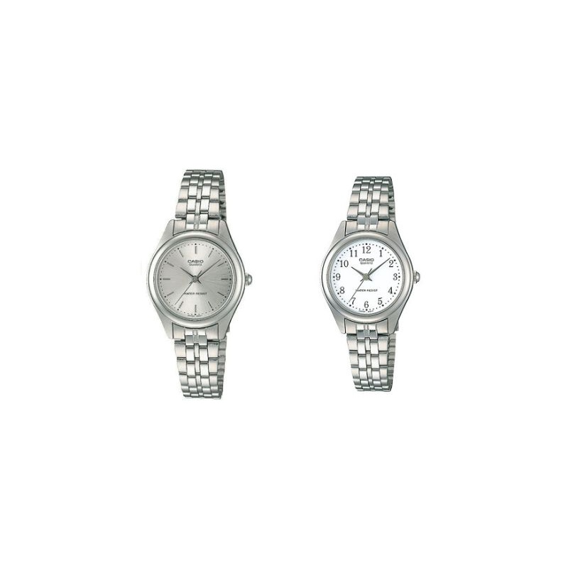 Casio Standard นาฬิกาข้อมือผู้หญิง สายสแตนเลส รุ่น LTP-1129A-7A,7B