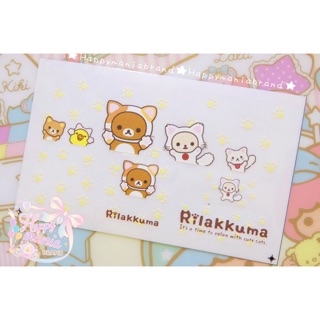 สติกเกอร์ติดอุปกรณ์สายชาร์จ Rilakkuma