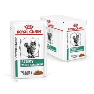 royal canin satiety cat pouch อาหารแมวควบคุมน้ำหนัก