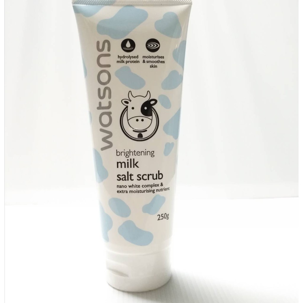 Watsons brightening milk salt scrub 250 g.
