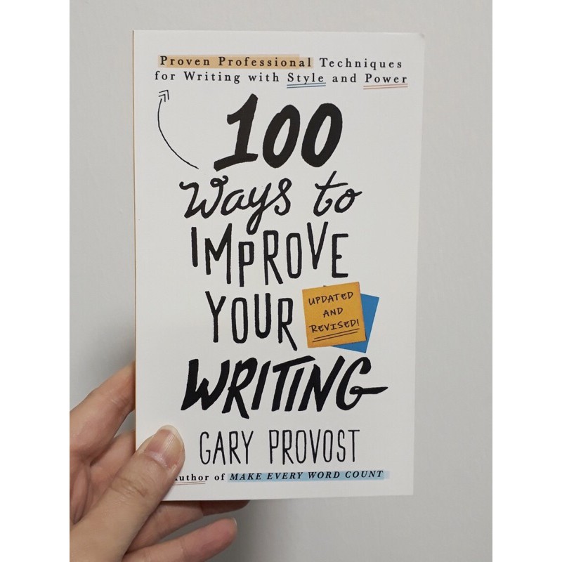 พร้อมส่ง 100 ways to improve your writing