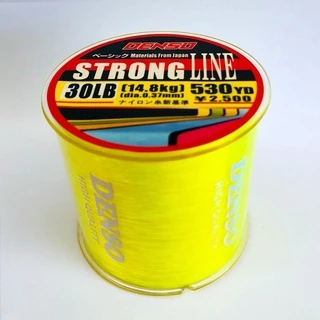 สายเอ็นเด็นโซ่ สตรองไลน์ DENSO STRONG LINE NYLON สีเหลืองมะนาว