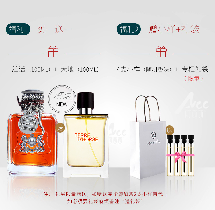 น้ำหอม Niche Gulong Earth Dirty Words Mens Perfume Mens Long-Lasting ...