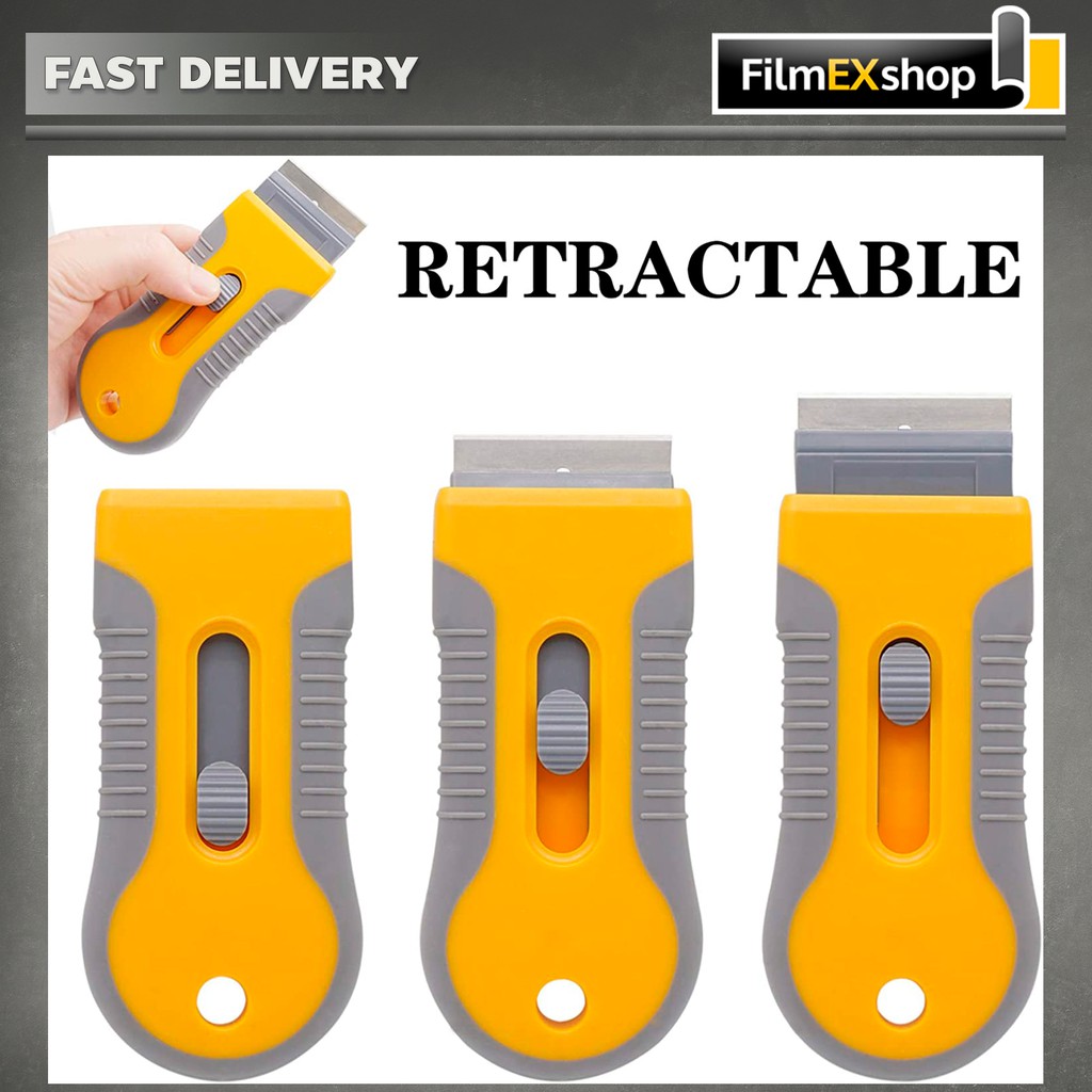 มีดขูดทำความสะอาดกระจก มีดขูดสี มีดขูดลอกฟิล์ม คัตเตอร์ขูดสี เครื่องมือติดฟิล์ม Scraper SCR-26 - รูปที่ 3