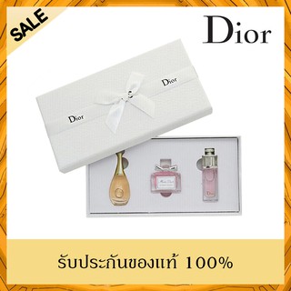 "น้ำหอมแท้" Dior perfume มินิ set Miss Dior Blooming Bouquet , Jadore Eau de Parfume , Dior Addict EAU FRAICHE (5ml*3)