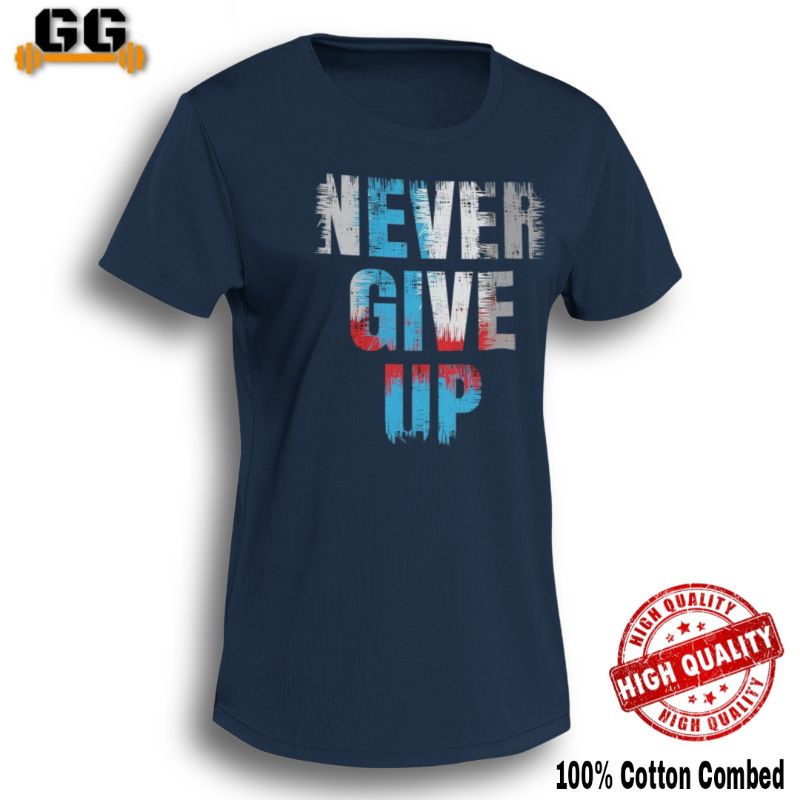 เสื้อยืด DAILY SPORT never give up